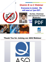 ASQ Auto Shainin B Vs C Webinar