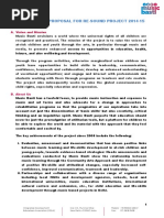 IDEA_Music Basti Project & Budget 2014-15_Enabling Leadership