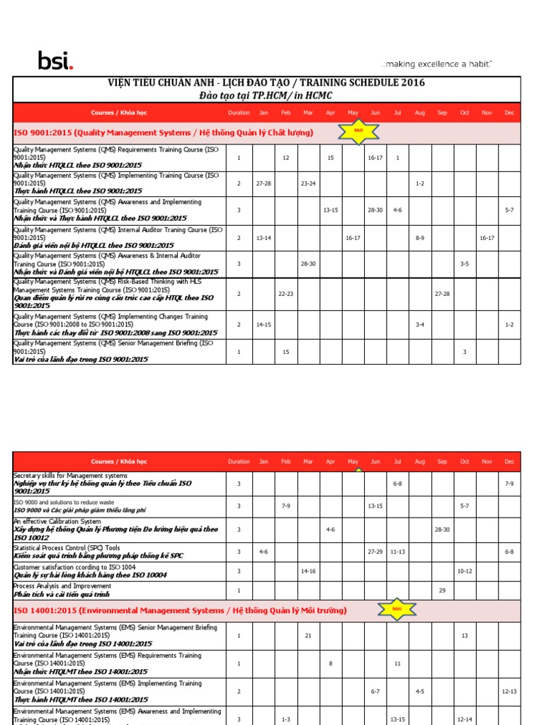 Training Catalog HCM 2016_BSI Q1