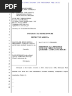 Melendres #1978 MSCO Report Re 11th Quarterly Compliance