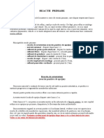 Reactii Primare Ale Copilului PDF