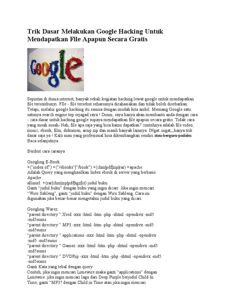 Intitle Index Of Google Hacks Ebook Torrents Lasopace