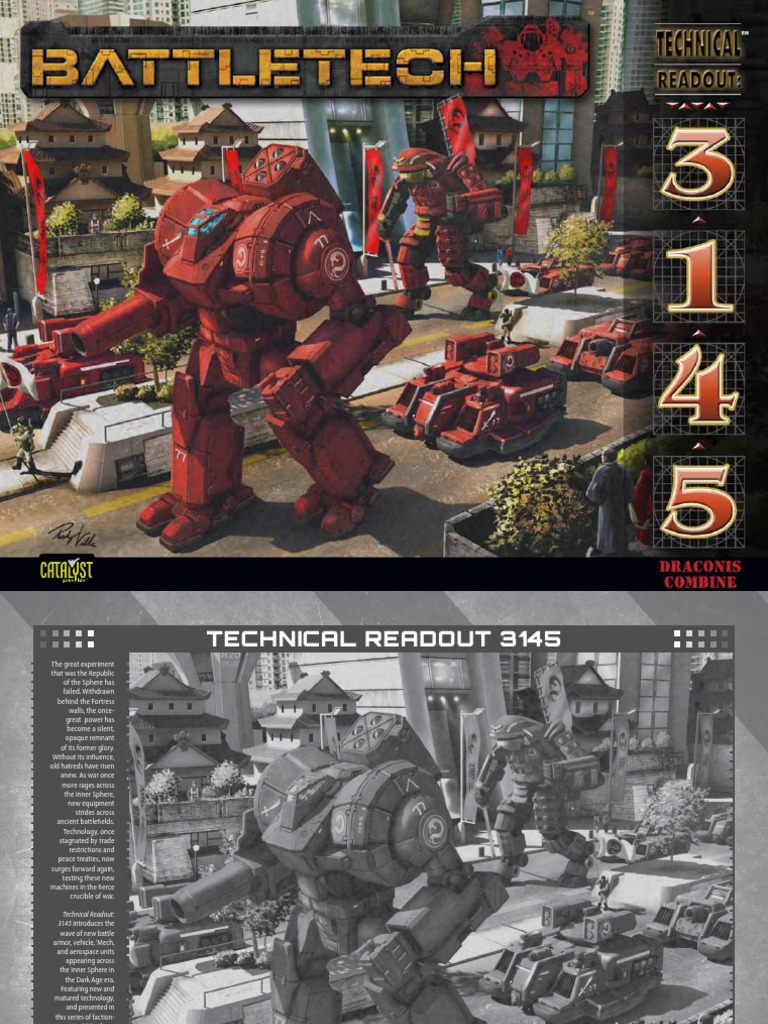 ECAT35TR003 TRO 3145 Kurita Draconis Combine PDF Battle Tech