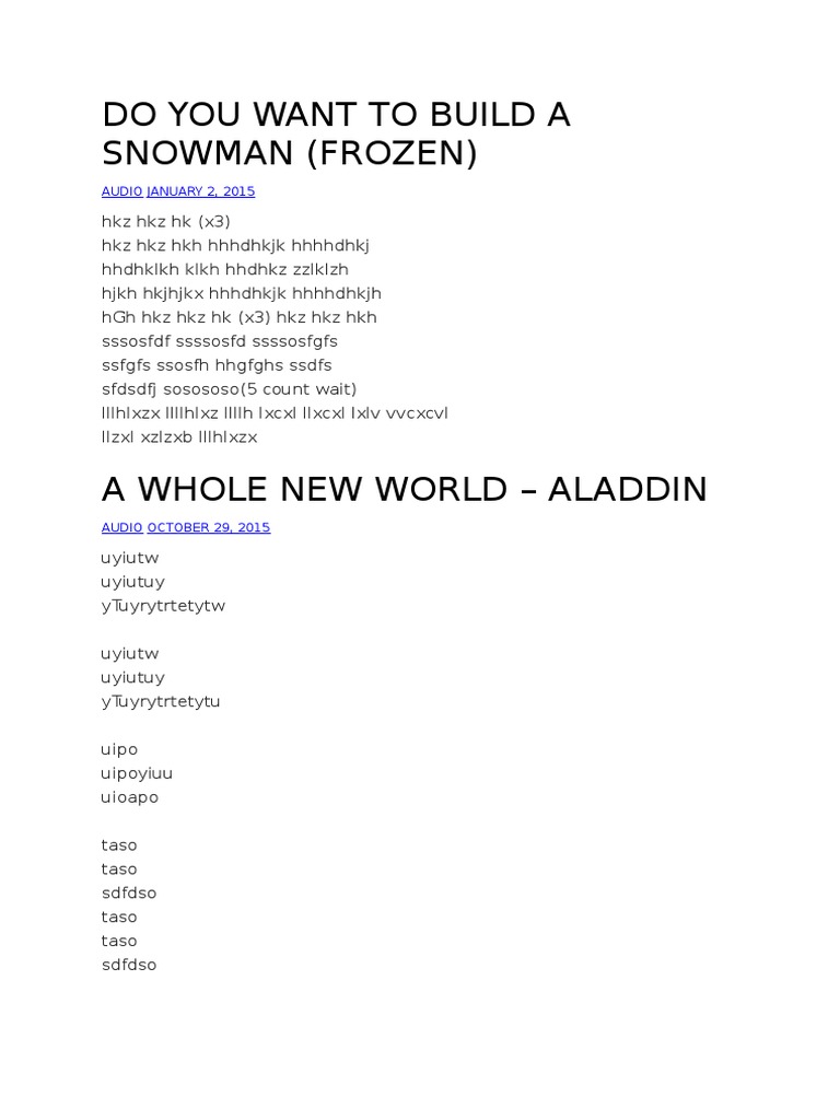 Virtual Piano Music Sheet Pdf Musical Compositions Classical