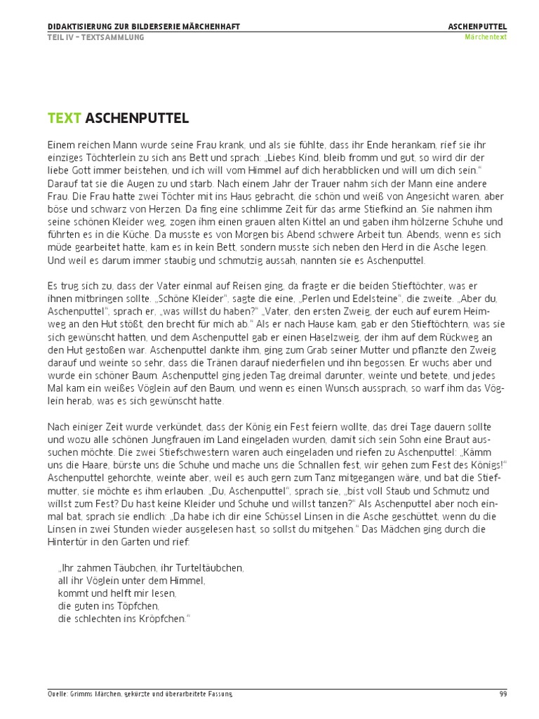 03 Aschenputtel Text