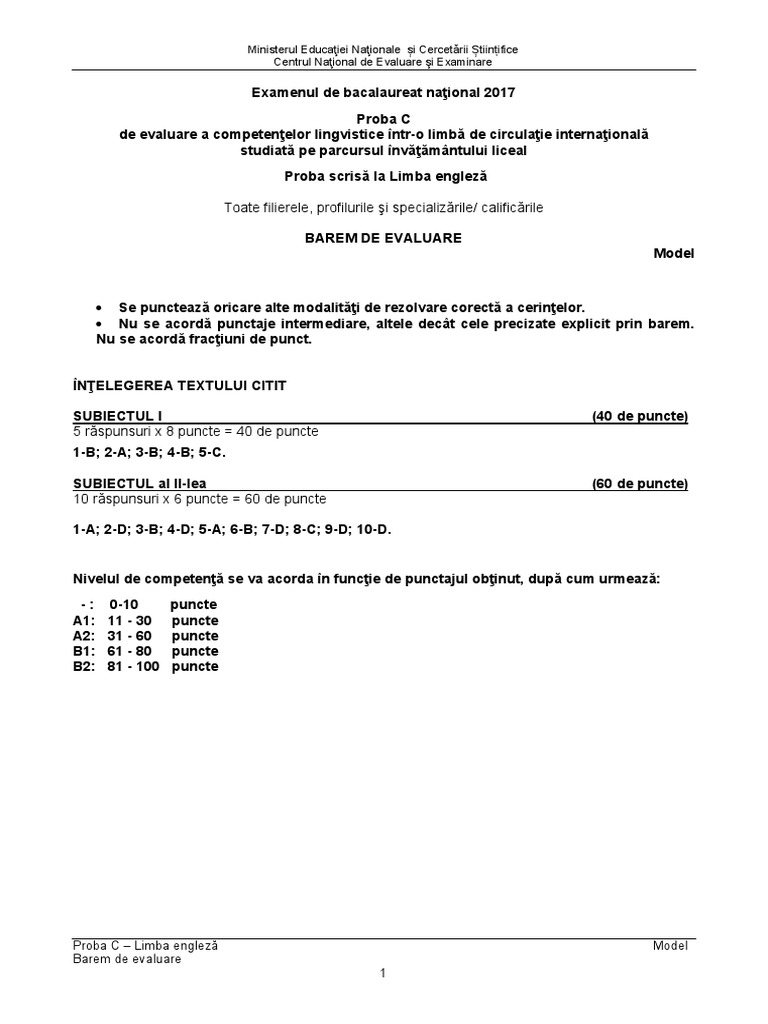 Ministerul Educaţiei Naţionale și Cercetării Științifice Centrul