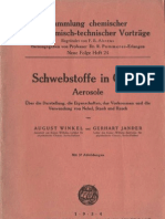 Schwebstoffe in Gasen / Aerosole - Winkler / Jander