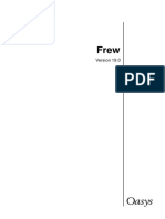 Frew19.0 Manual