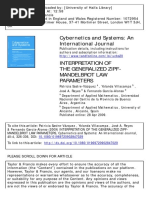 Cybernetics and Systems: An International Journal