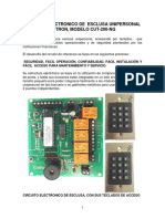 Instructivo Esclusa Unipersonal Cut200 NG Mayo 2017