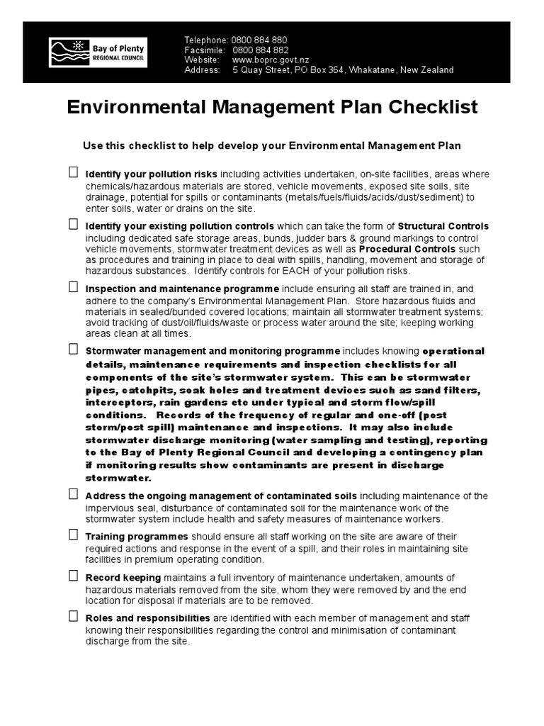 environmental management thesis
