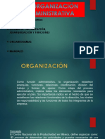 Organización Administrativa