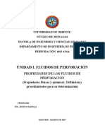 Fluidos Base Agua (Propiedades Fisicas y Quimicas)