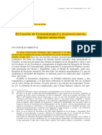 El Concilio de Constantinopla I y El Proceso Previo