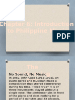 Chapter 6 Introduction To Philippine Music