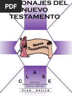 Personajes Del Nuevo Testamento-CLASE