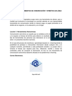 HERRAMIENTAS DE COMUNICACIÓN Y OFIMÁTICA EN LÍNEA