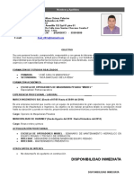 CV Saul Chavez Palacios