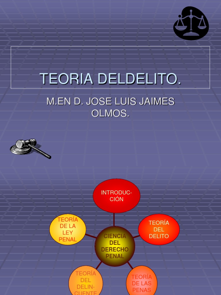Teoria del delito penal_teorias