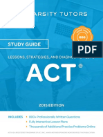 Varsity Tutors ACT Book PDF