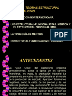 Teorías estructural-funcionalistas y la sociología estadounidense