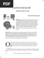 O Que Seriço Social Quer Dizer