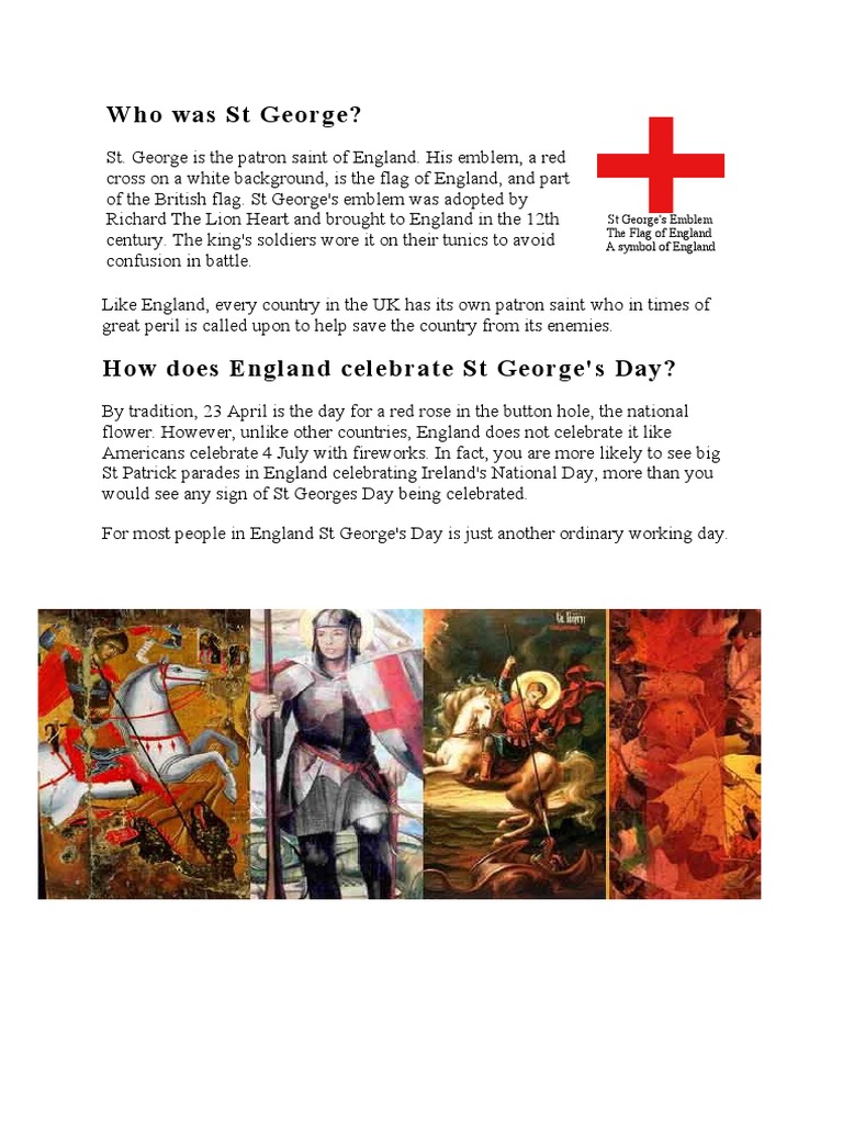 Who Was ST George ? | PDF