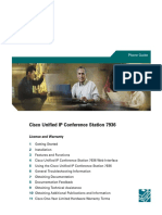 Cisco Unified IP Conference Station 7936 Phone Guide PDF