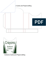 Crayons Box Card PDF