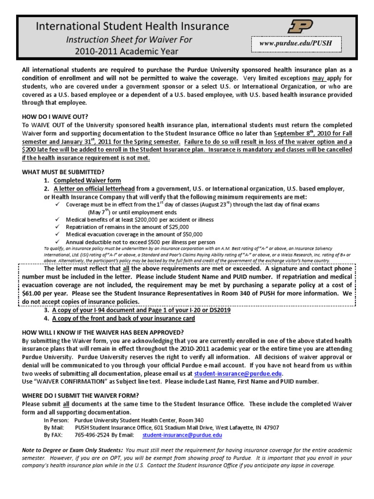 International Student Insurance Guide | PDF | Deductible | Insurance