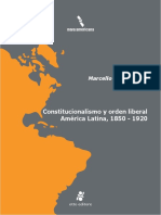 LIBRO Constitucionalismo y Orden Liberal en America Latina 1850 1920