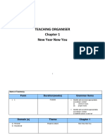 Teaching Organiser Chapter 1