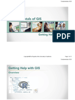 4. Getting Help With GIS