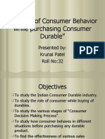 24485849 Analysis of Consumer Behavior