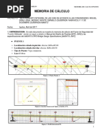 Memoria de Calculo Puente Metálico Belen