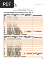 New Semester Date 2017-2018