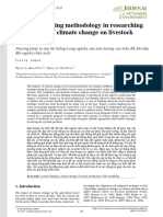 13. Systems Thinking Methodology in Researching the Impacts of Climate Change on Livestock Industry