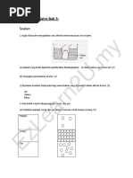 Soalan Tubi F1 Sains Bab 3 Jirim