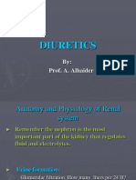 Diuretics: By: Prof. A. Alhaider