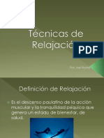 Técnicas de Relajación