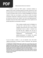 Análise cerrada do discurso de Lockwood