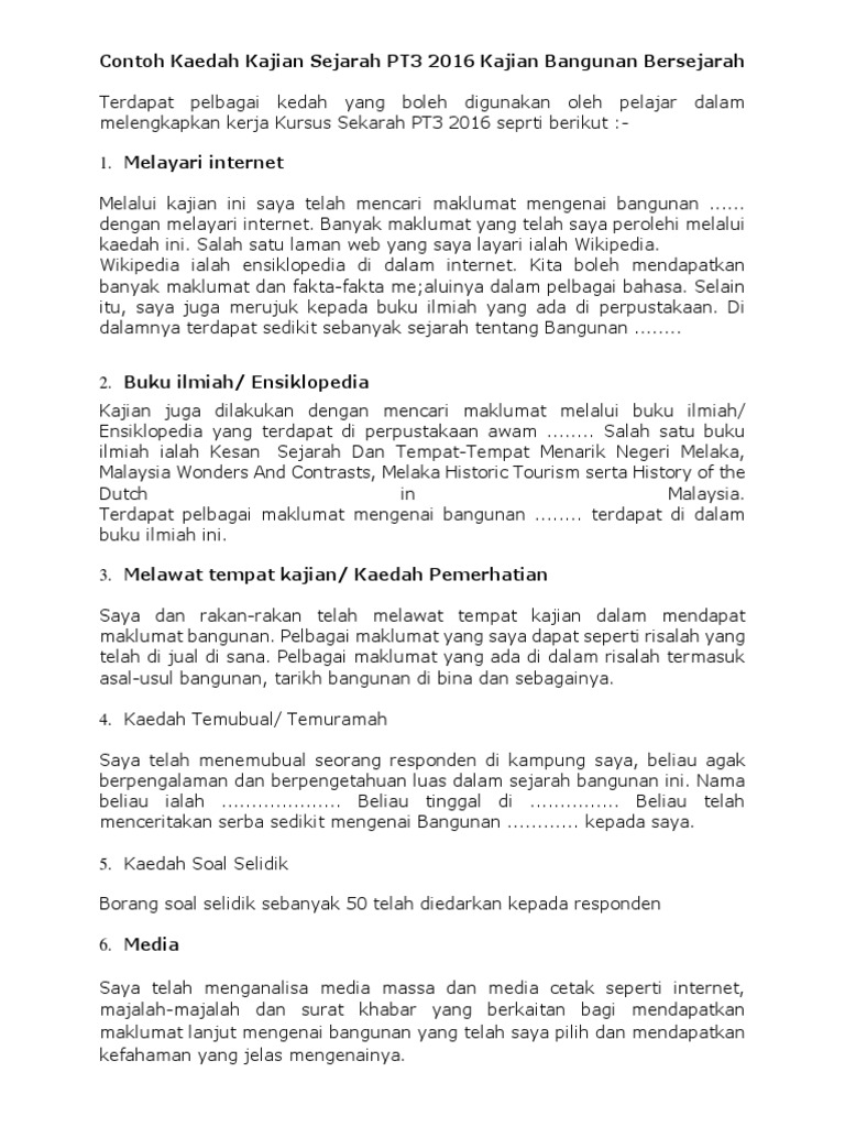 Kaedah Kajian Sejarah Melayari Internet