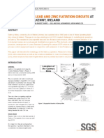 SGS MIN TP2005 15 Stabilization of PB and Zn Flotation Circuits