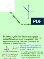 Trig Funct of Gen Angles