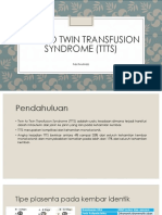 Twin To Twin Transfusion Syndrome (TTTS)