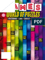 Games World of Puzzles August 2017