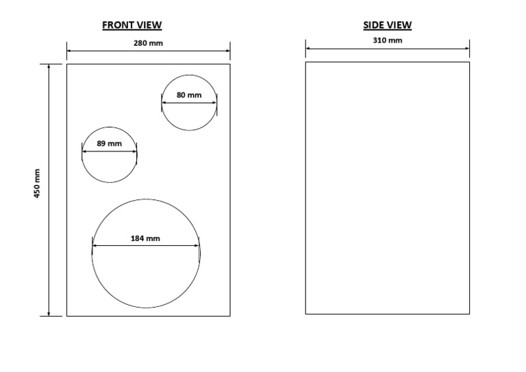 Technical Drawing Dimensions | PDF
