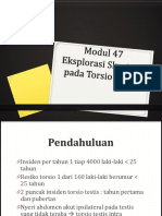 Modul 47 Eksplorasi Skrotum Pada Torsio Testis