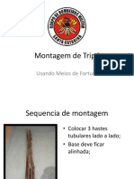 Montagem de Tripé