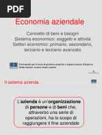 Sistema Azienda Classi 5